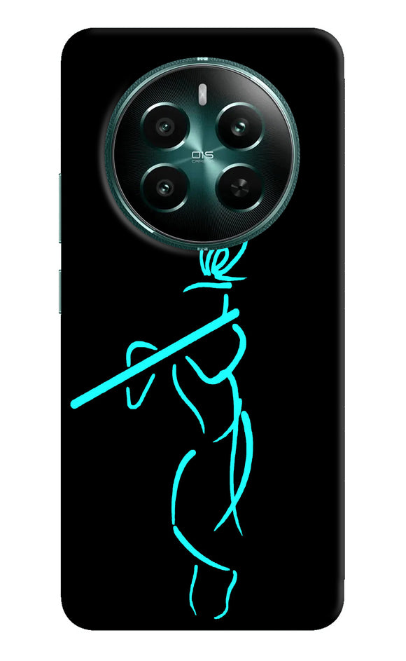 Lord krishna sketch Realme 12 5G Back Cover