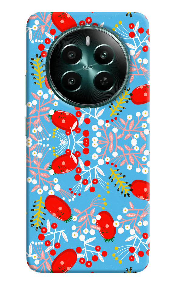 Small red animation pattern Realme 12 5G Back Cover