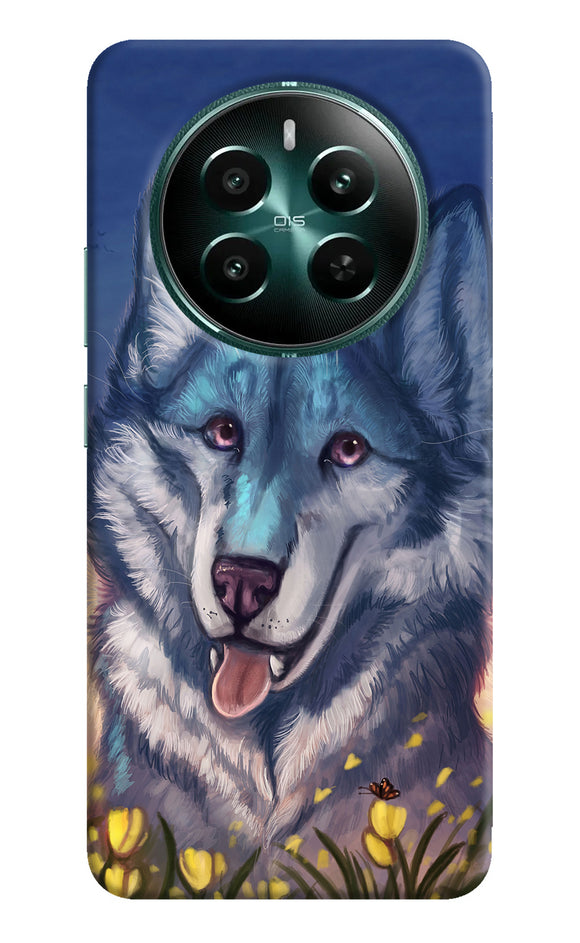 Cute wolf Realme 12 5G Back Cover