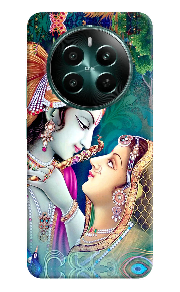 Lord radha krishna paint Realme 12 5G Back Cover