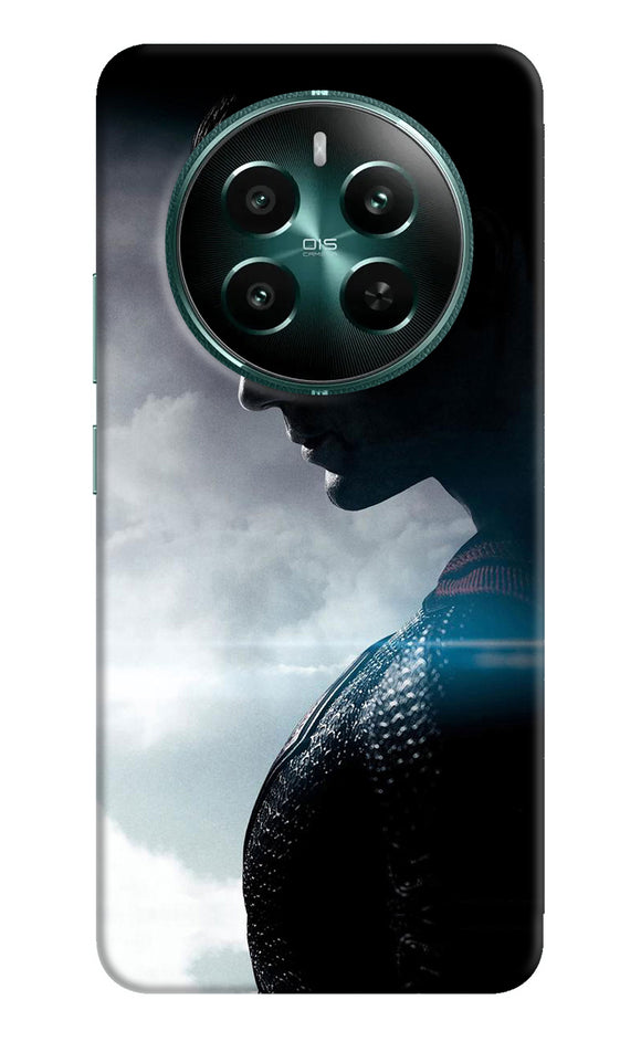 Superman super hero poster Realme 12 5G Back Cover