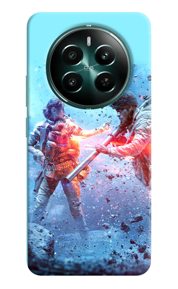 Pubg water fight Realme 12 5G Back Cover