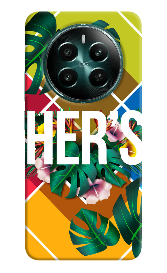 His her two Realme 12 5G Back Cover