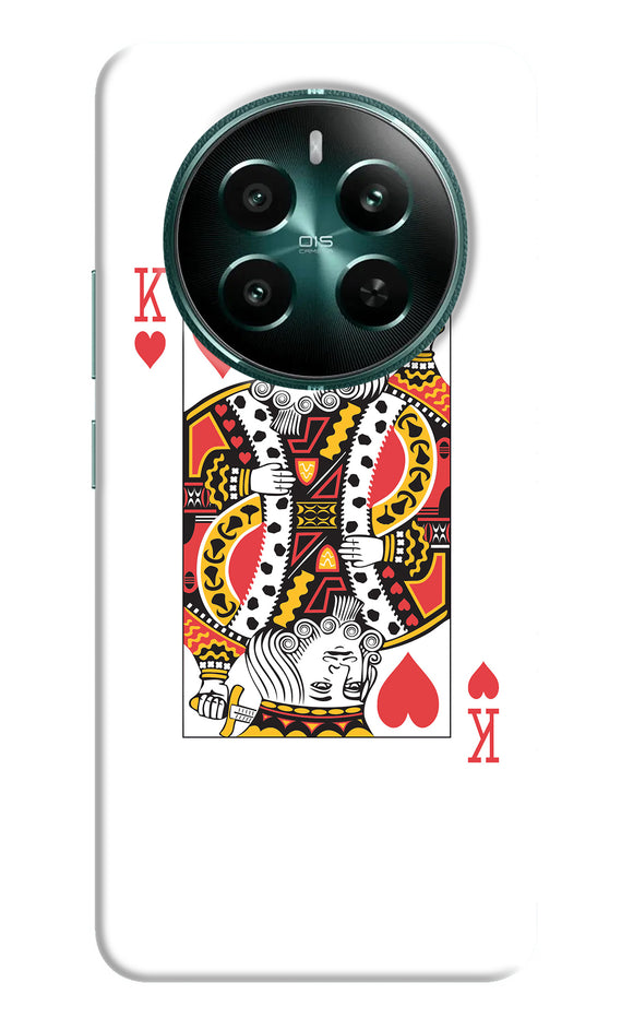 Heart king card Realme 12 5G Back Cover