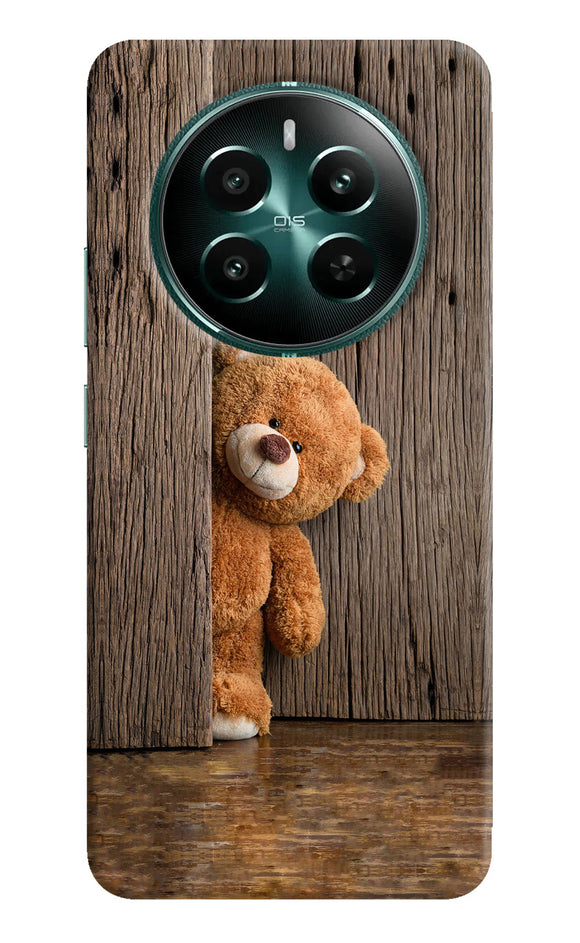 Teddy wooden Realme 12 5G Back Cover