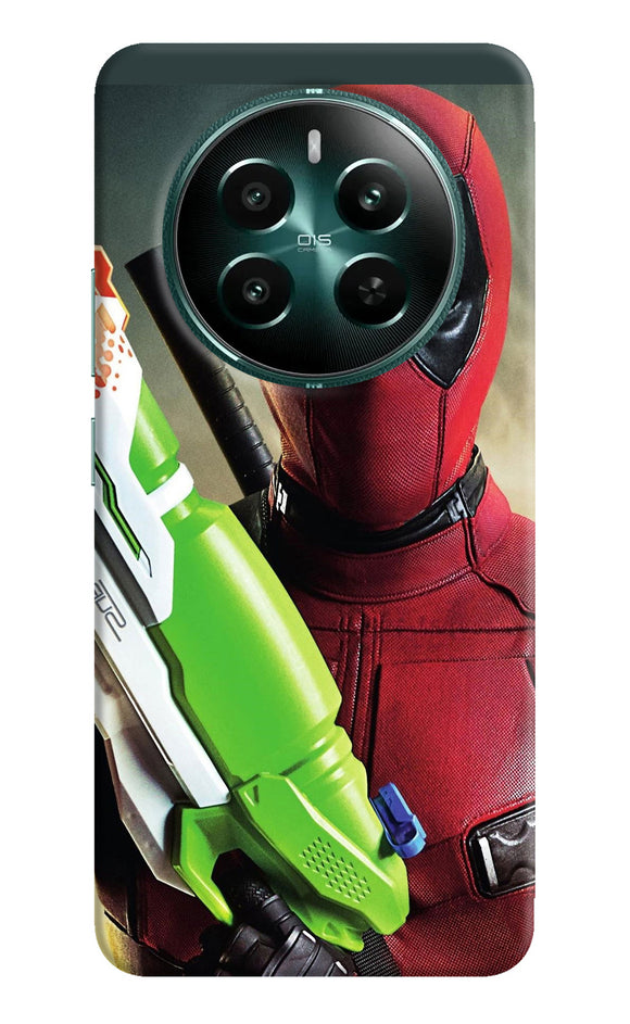 Deadpool funny gun Realme 12 5G Back Cover
