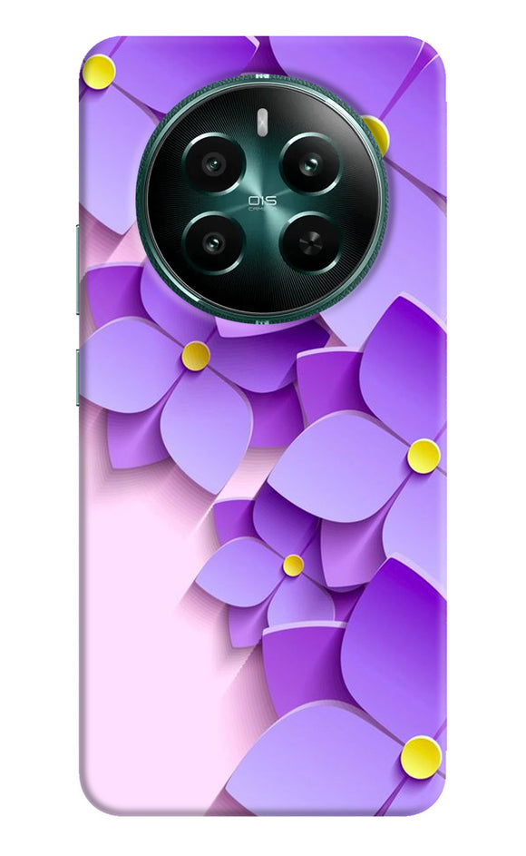 Violet flower craft Realme 12 5G Back Cover