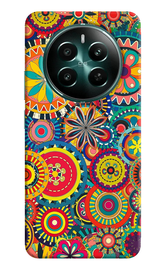 Colorful circle pattern Realme 12 5G Back Cover