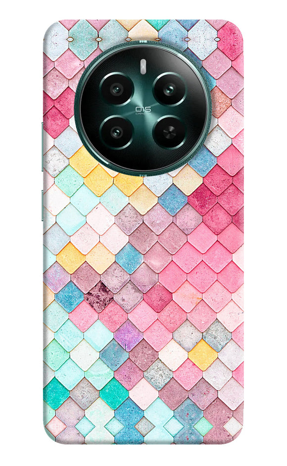 Colorful fish skin Realme 12 5G Back Cover
