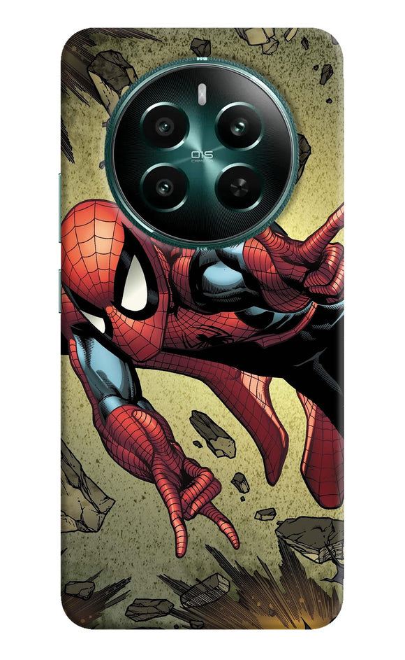 Spiderman on sky Realme 12 5G Back Cover