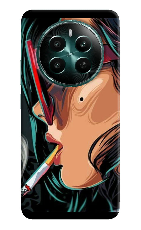 Smoking girl Realme 12 5G Back Cover