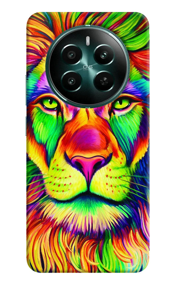 Lion color poster Realme 12 5G Back Cover