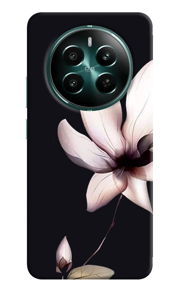 Flower white Realme 12 5G Back Cover