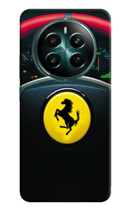 Ferrari Steeriing Wheel Realme P1 5G Real 4D Back Cover