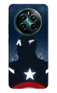 Captain america Shield Realme P1 5G Real 4D Back Cover