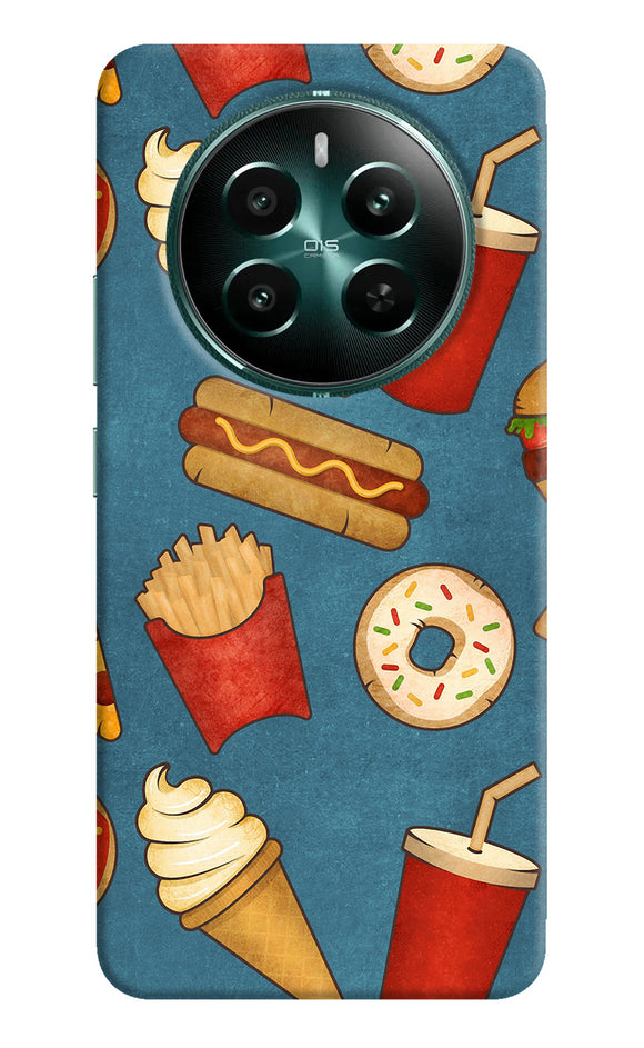 Abstract food print Realme P1 5G Back Cover