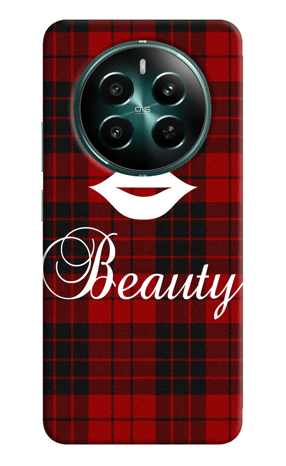 Beauty red square Realme P1 5G Back Cover