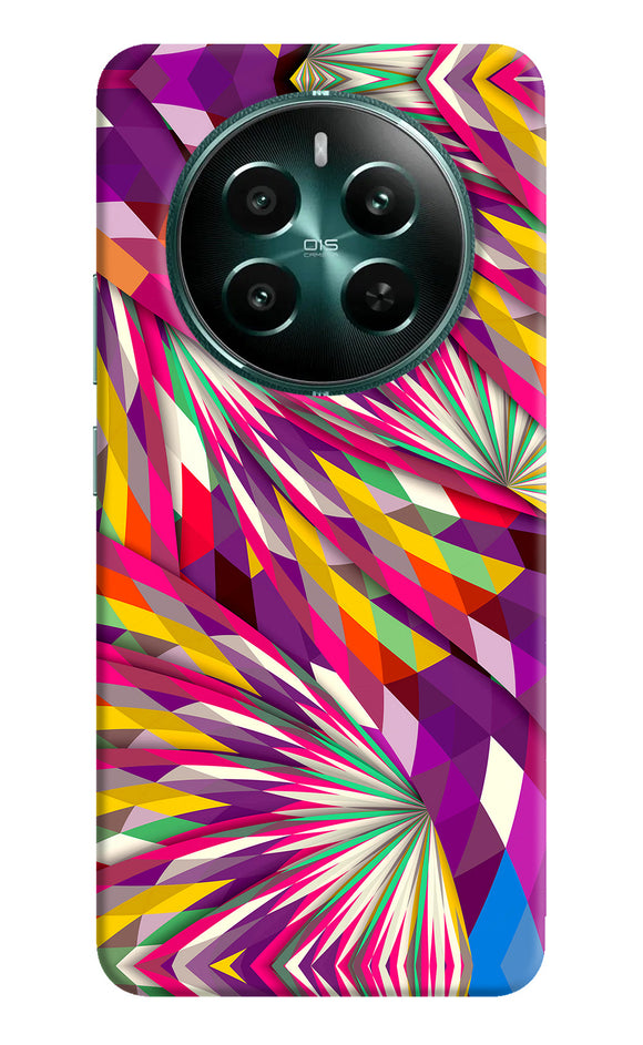 Abstract colorful print Realme P1 5G Back Cover