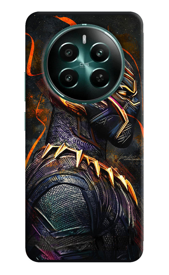 Black panther side face Realme P1 5G Back Cover