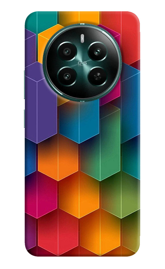 Abstract rectangle print Realme P1 5G Back Cover