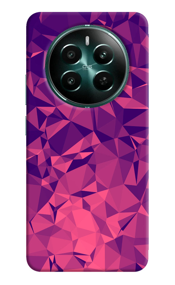 Abstract red blue shine Realme P1 5G Back Cover