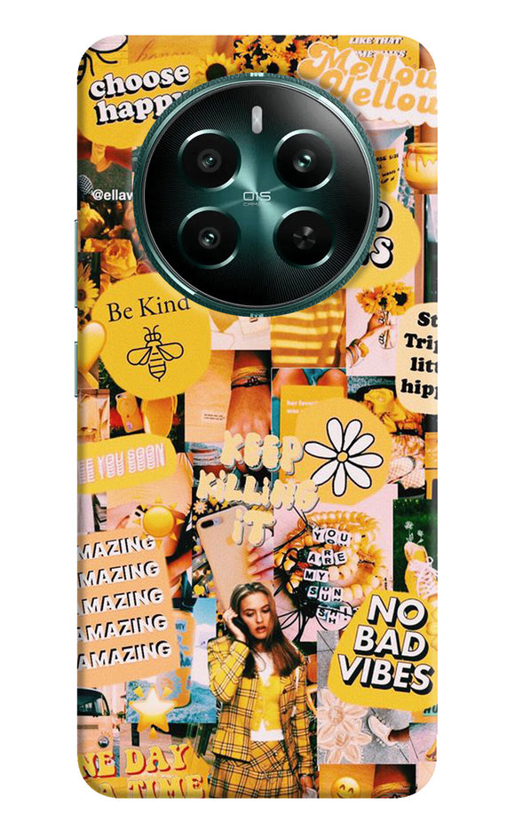 Good vibes poster Realme P1 5G Back Cover