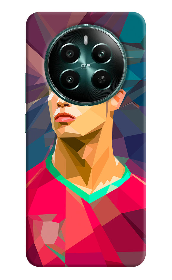 Abstract ronaldo Realme P1 5G Back Cover