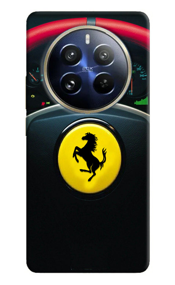 Ferrari Steeriing Wheel Realme P1 Pro 5G Real 4D Back Cover