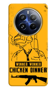 PUBG Chicken Dinner Realme P1 Pro 5G Real 4D Back Cover