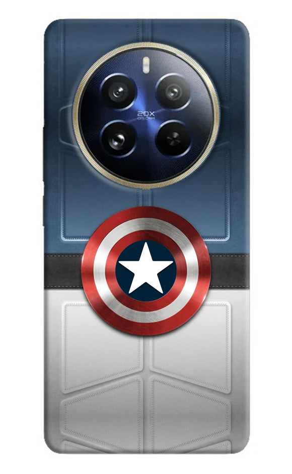 Captain America Suit Realme P1 Pro 5G Real 4D Back Cover