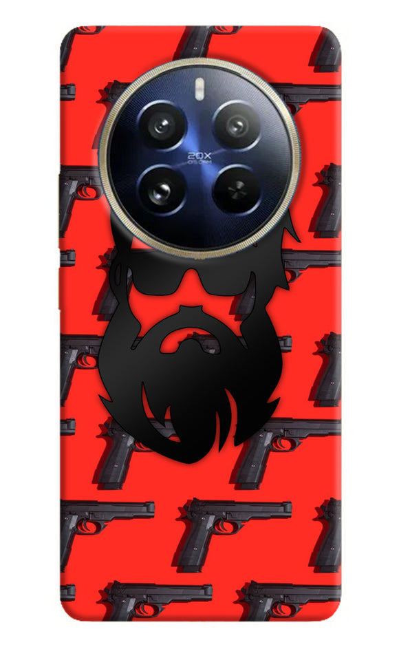 Rocky Bhai Beard Look Realme P1 Pro 5G Real 4D Back Cover