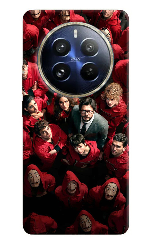 Money Heist Professor with Hostages Realme P1 Pro 5G Back Cover