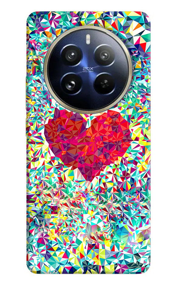 Red heart print Realme P1 Pro 5G Back Cover