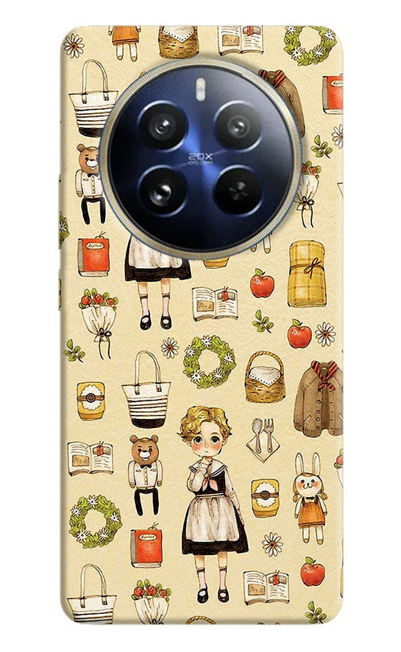 Canvas girl print Realme P1 Pro 5G Back Cover