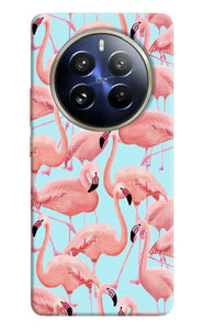 Abstract sheer bird print Realme P1 Pro 5G Back Cover