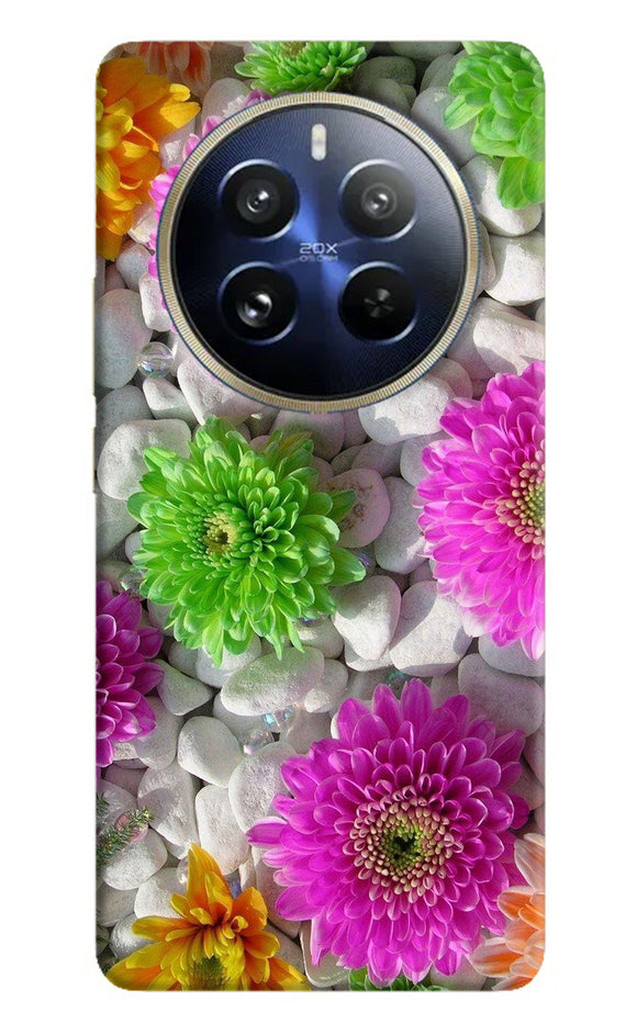 Natural flower stones Realme P1 Pro 5G Back Cover