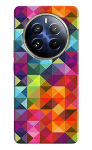 Abstract triangle pattern Realme P1 Pro 5G Back Cover