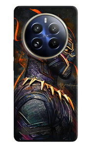 Black panther side face Realme P1 Pro 5G Back Cover