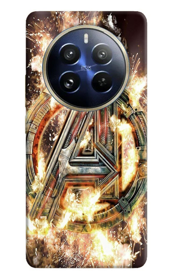 Avengers burning logo Realme P1 Pro 5G Back Cover