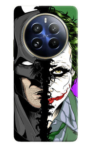 Batman vs joker half face Realme P1 Pro 5G Back Cover