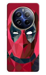 Abstract deadpool full mask Realme P1 Pro 5G Back Cover