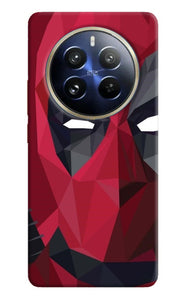 Abstract deadpool half mask Realme P1 Pro 5G Back Cover