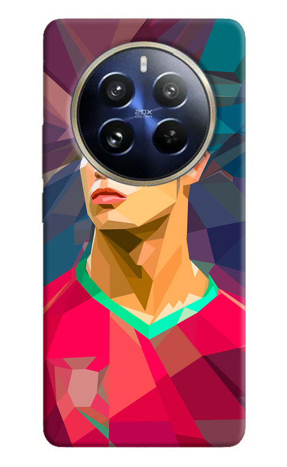 Abstract ronaldo Realme P1 Pro 5G Back Cover