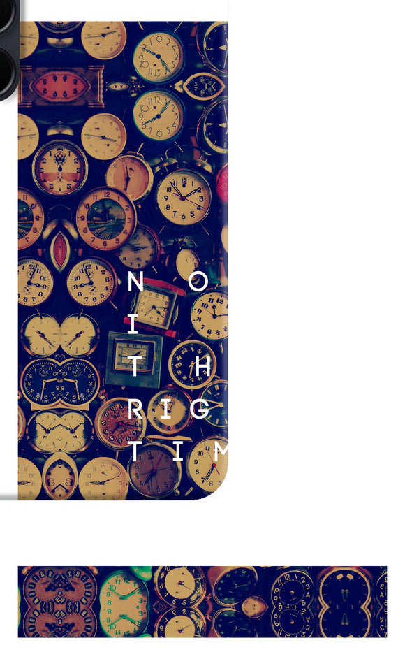 Now is the Right Time Quote Samsung A35 5G Back Cover