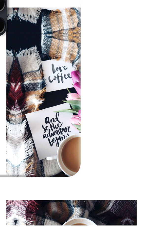 Love Coffee Quotes Samsung A35 5G Back Cover