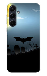 Batman Scary cemetry Samsung A35 5G Real 4D Back Cover