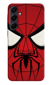 Spiderman Face Samsung A35 5G Real 4D Back Cover