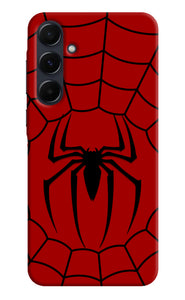 Spiderman Web Samsung A35 5G Real 4D Back Cover