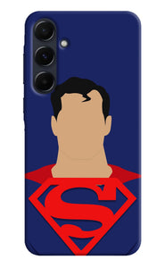 Superman Cape Samsung A35 5G Real 4D Back Cover