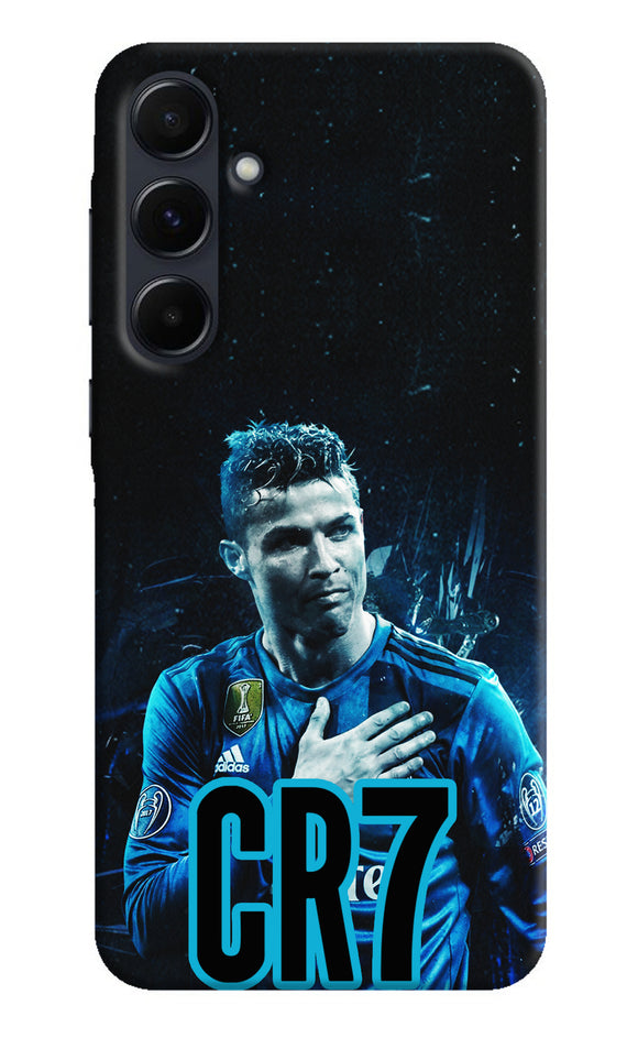 Christiano Ronaldo Samsung A35 5G Real 4D Back Cover